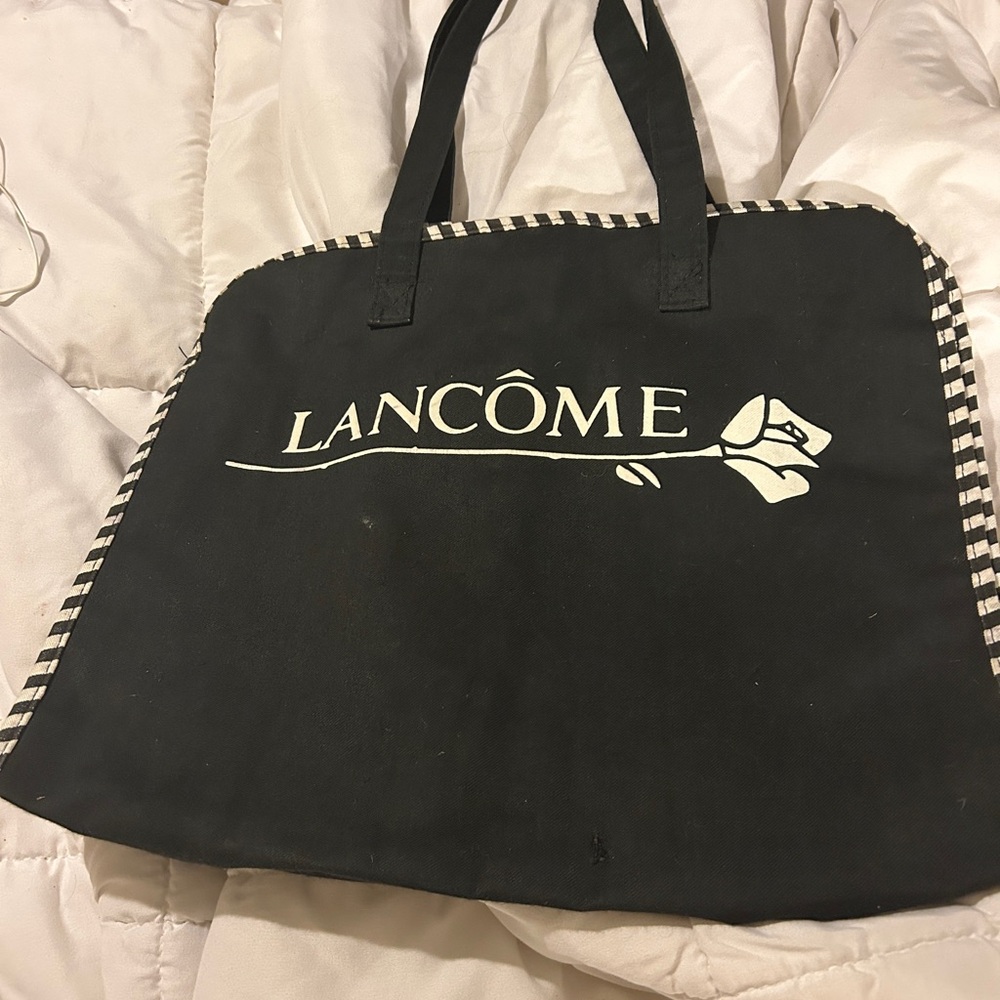 Lancome Black and White Tote Bag